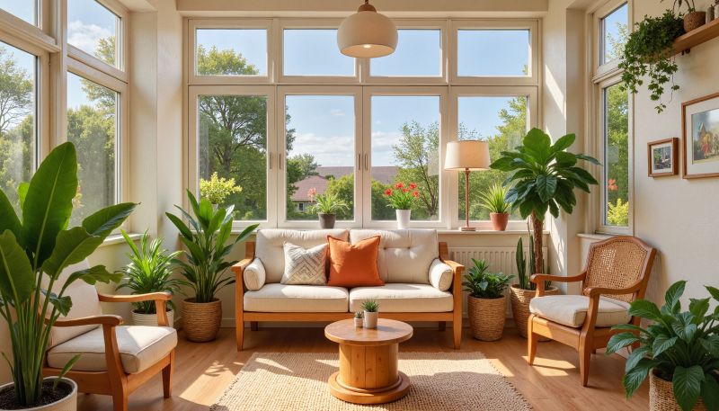 Bright Sunroom Designs